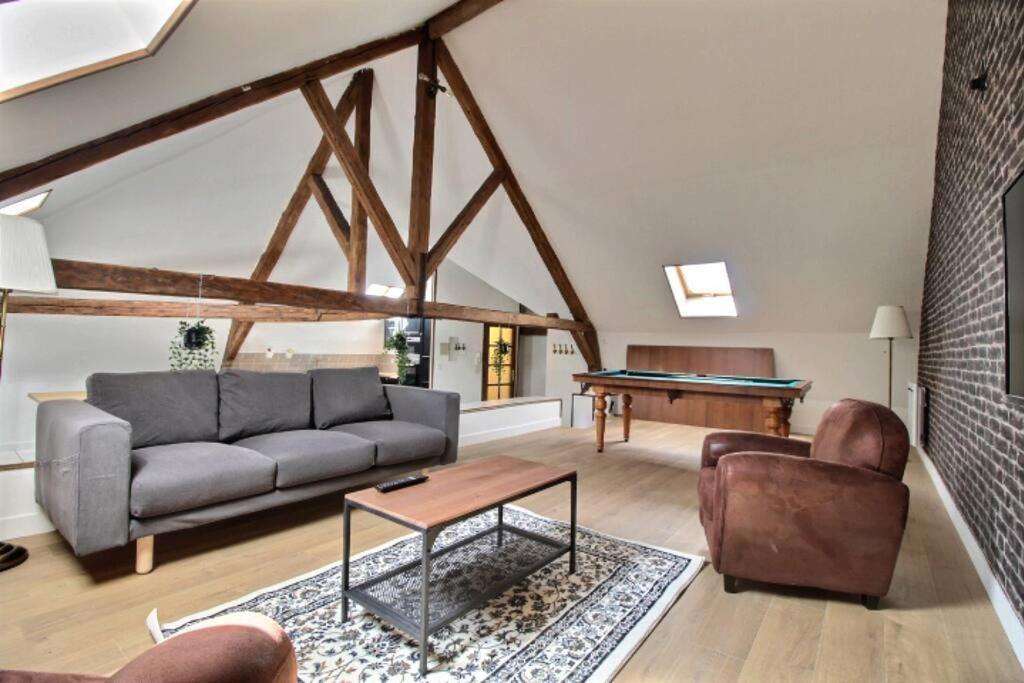 Grand Loft Proche Lille Centre Exterior foto